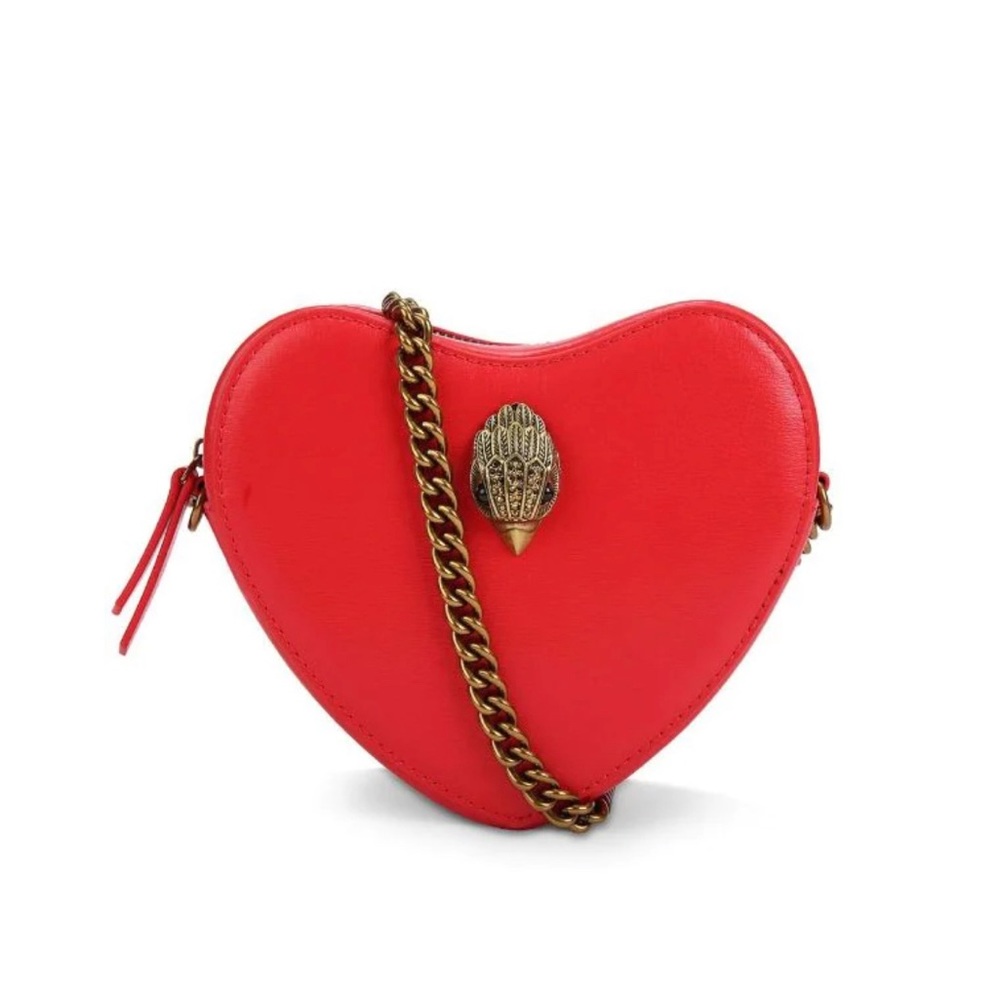Kurt Geiger red heart purse